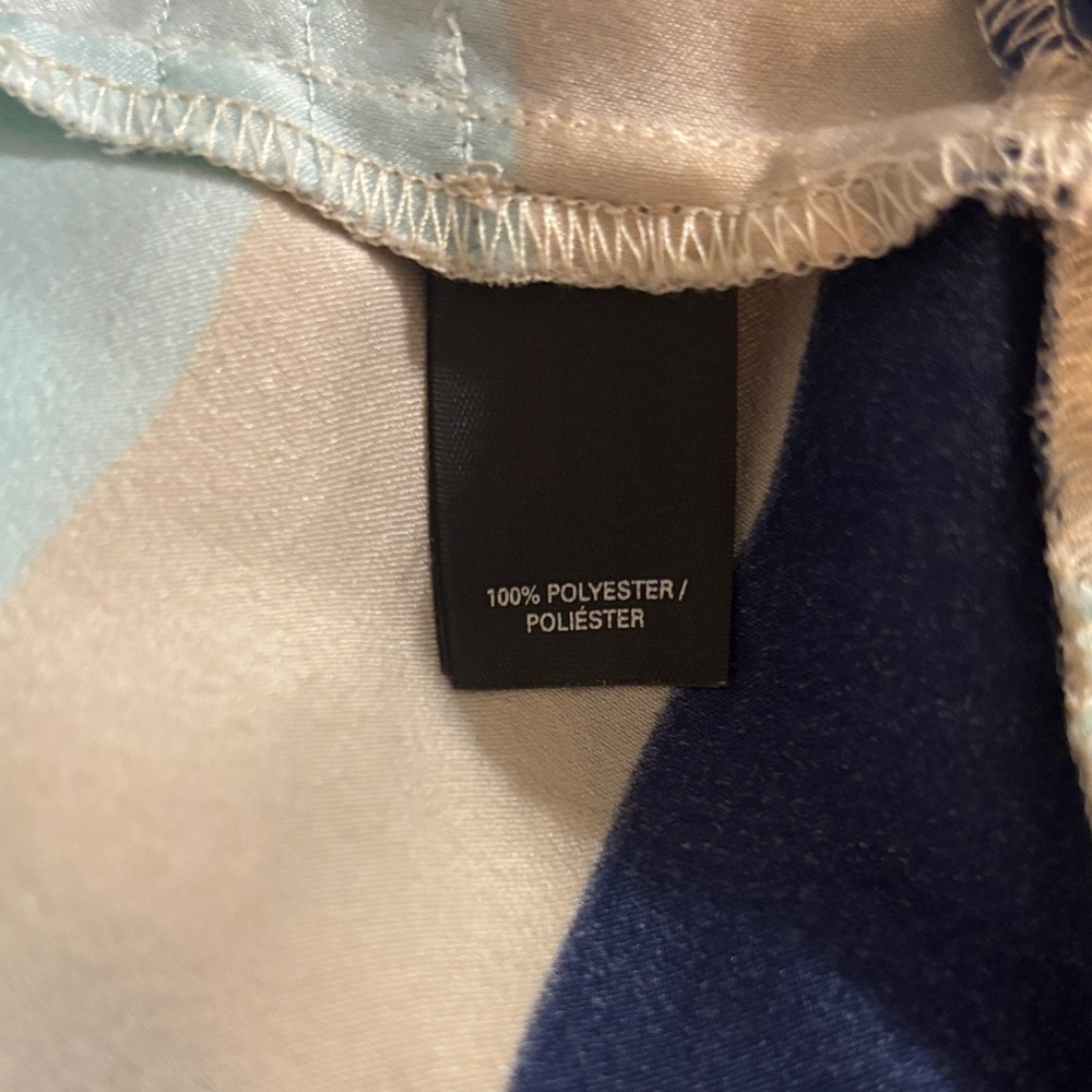 Victoria's Secret Navy and Beige Striped Dress - Picture 6 of 8